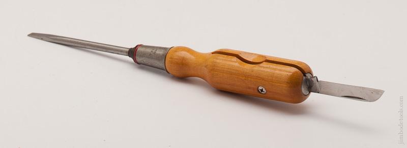 Dead Mint! STANLEY No. 1022 Screwdriver Jack Knife Combination Tool Made 1939-1941 Only - EXCELSIOR 59998U
