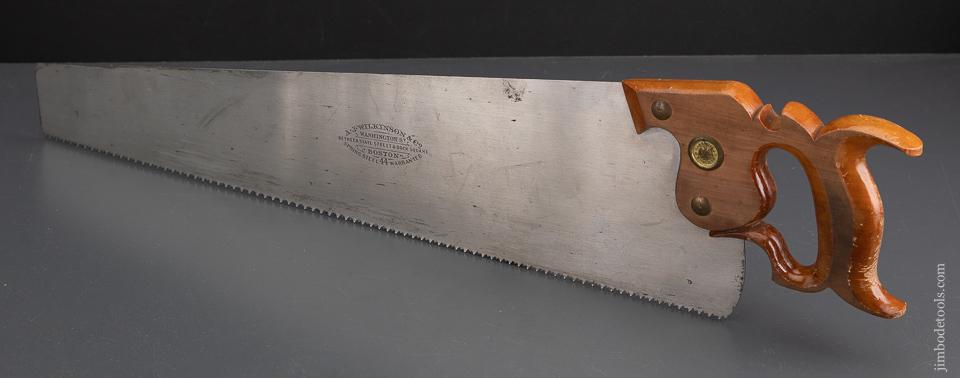 Drop Dead Mint! A.J. WILKINSON No. 44 Twenty inch Panel Saw - EXCALIBUR 59