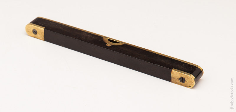 Nine inch Ebony and Brass PRESTON Level - 60223