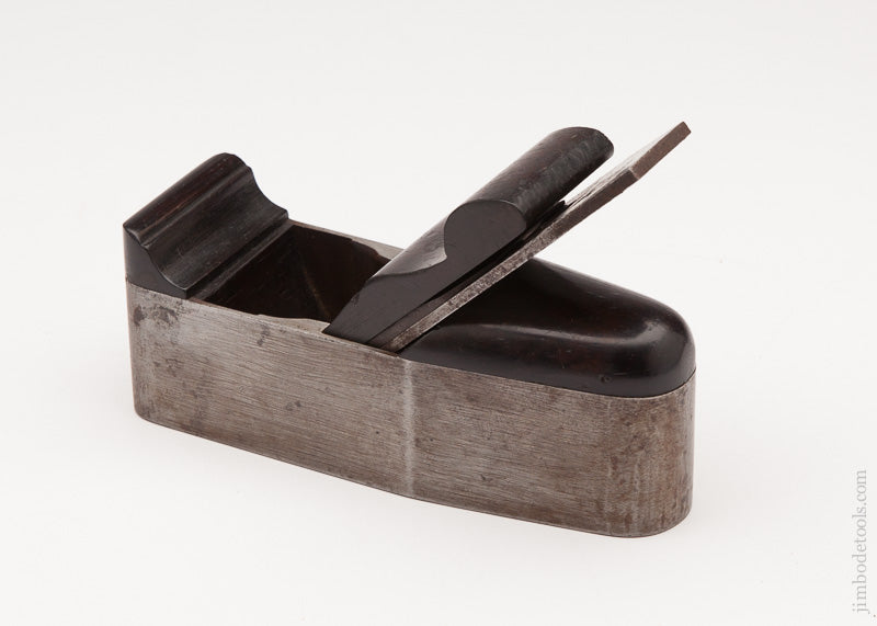 Stunning! Rosewood and Iron Smooth Plane in Dovetailed Box --- 60523U
