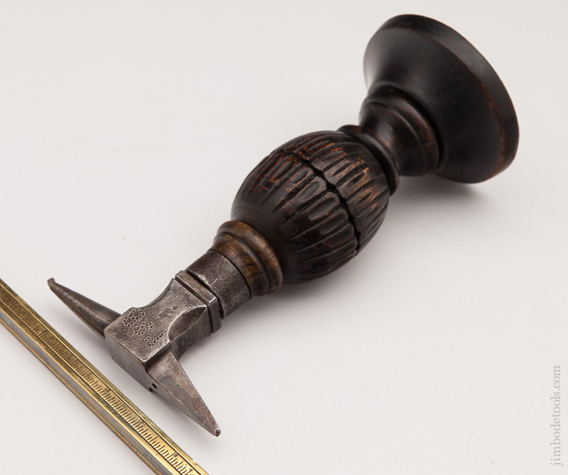 Watchmaker's Anil on Carved Wooden Base - 60820