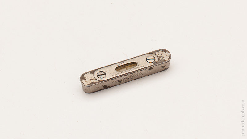 Rare! 2 3/4 inch STARRETT Frictionless Pocket Level - 60848