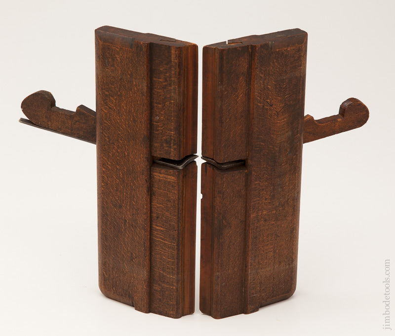 Matched Pair of Side Snipe Moulding Planes by W. DIBB YORK circa 1800-1860 - 60860