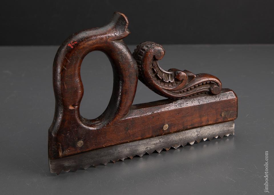 Stunning! Carved 18th Century Stair Saw - EXCALIBUR 60