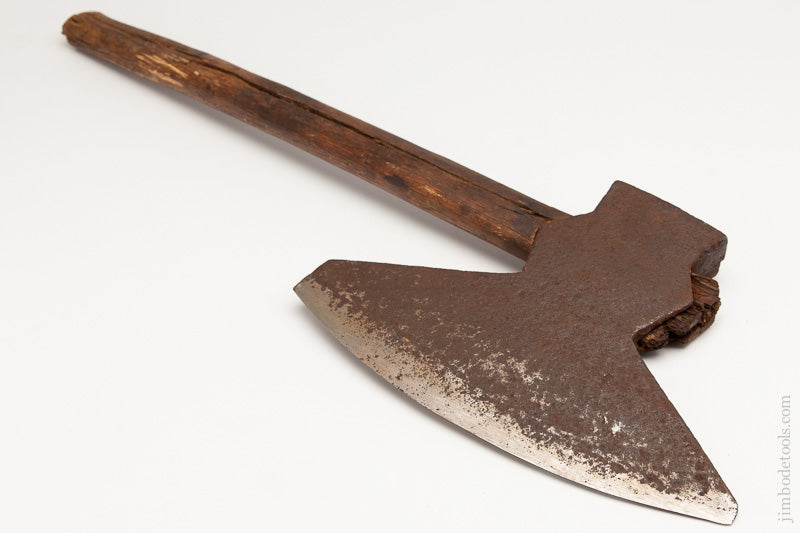 Offset Single Bevel Broad Axe by DOUGLAS circa 1797 - 61432R