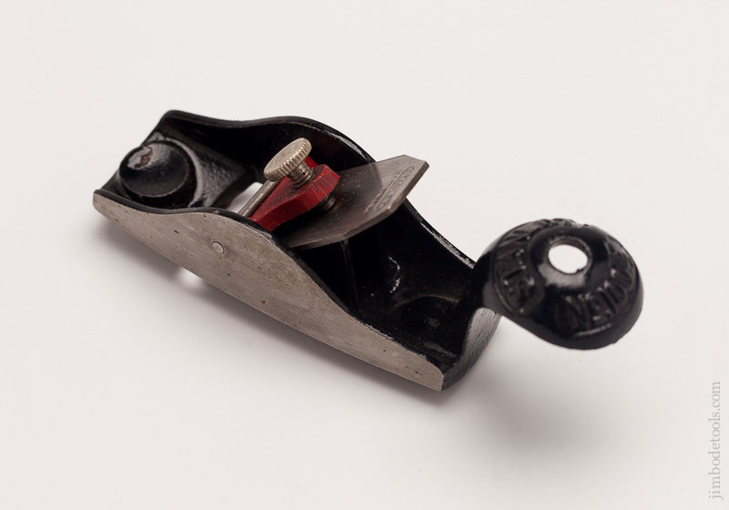 STANLEY No. 100 1/2 Round Bottom Squirrel Tail Block Plane MINT in Original Box - 61439R