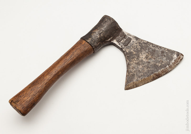 Graphic 18th C 12 x 7 French Side Axe with 5 1/4 inch Edge - 61554R