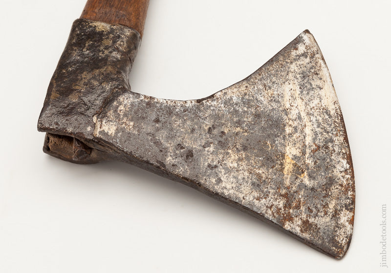 Graphic 18th C 12 x 7 French Side Axe with 5 1/4 inch Edge - 61554R