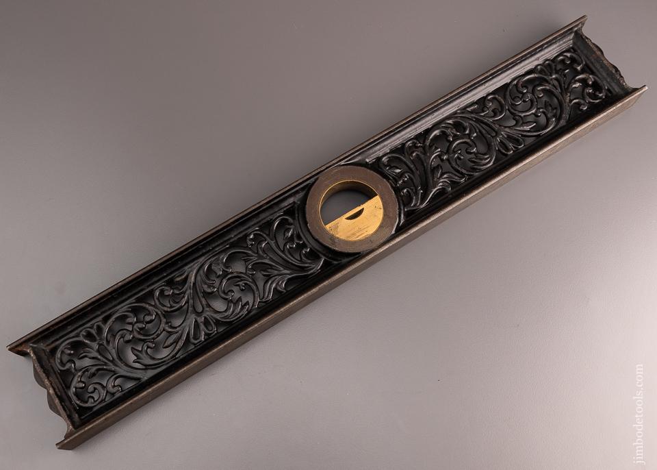 Fancy DAVIS LEVEL & TOOL CO. PAT SEP 17, 1867 Inclinometer Level 18 inch - 61745