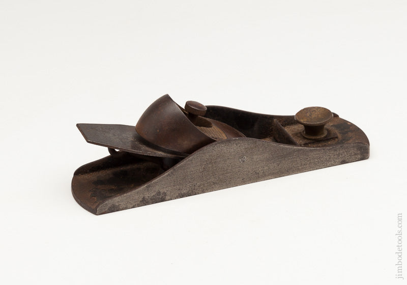 BAILEY WOONSOCKET No. F Patented Block Plane with Original Iron - 61917