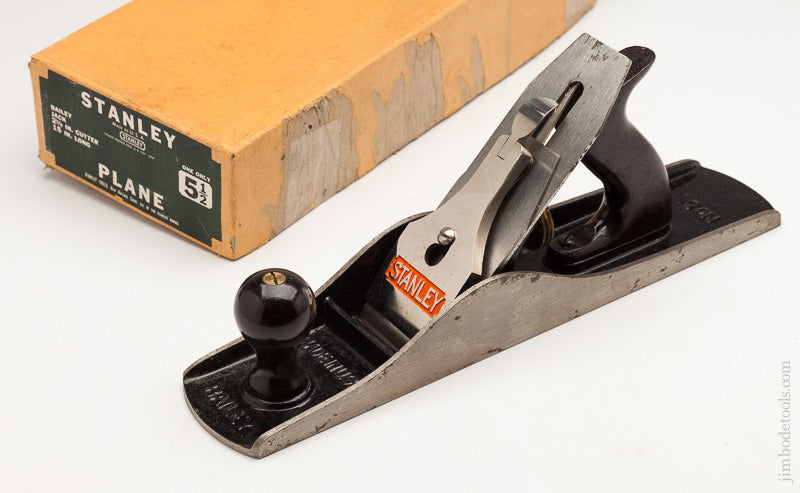 Super STANLEY No. 5 1/2 Jumbo Jack Plane in its Original Crocodile Box - 62064R
