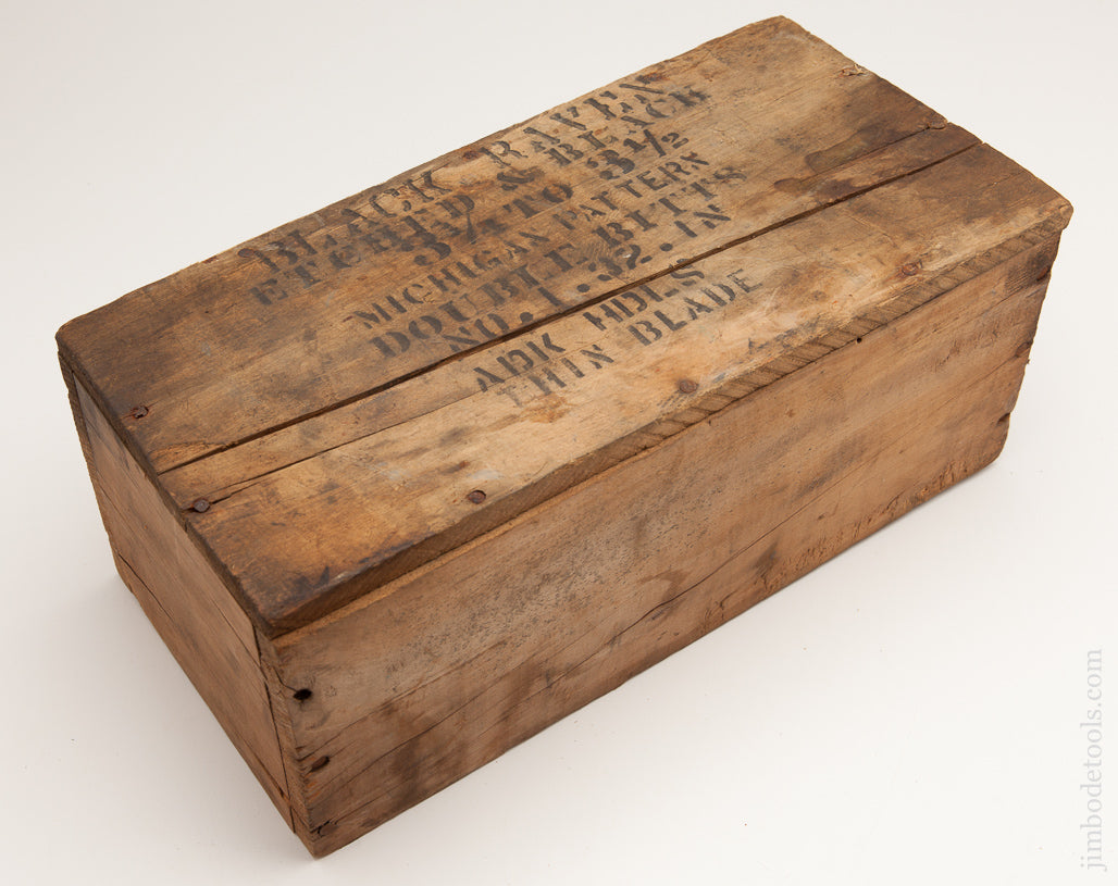 Original! KELLY BLACK RAVEN Axe Shipping Box -Excelsior 62141U
