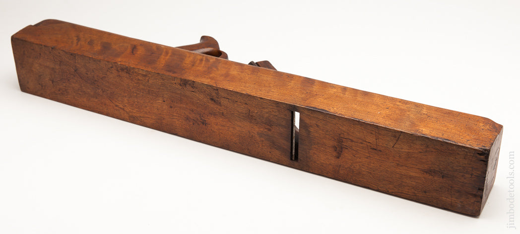 Massive! Yellow Birch 26 inch Jointer Plane with Eagle Logo by C.S. SEE circa 1829-46 - 62252R