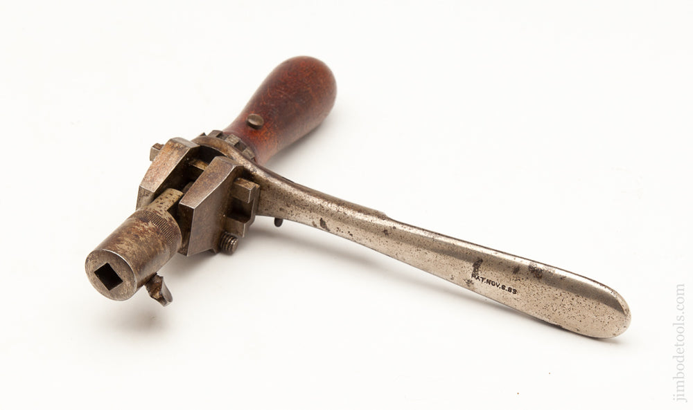 MYERS NOV.6.83 PATENT 9x8 inch Ratchet Wrench and Drill - 62300R