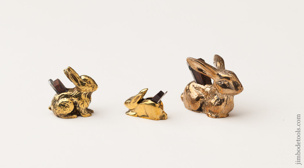 Rare! Set of All 3 PAUL HAMLER Rabbit Planes - 62376U