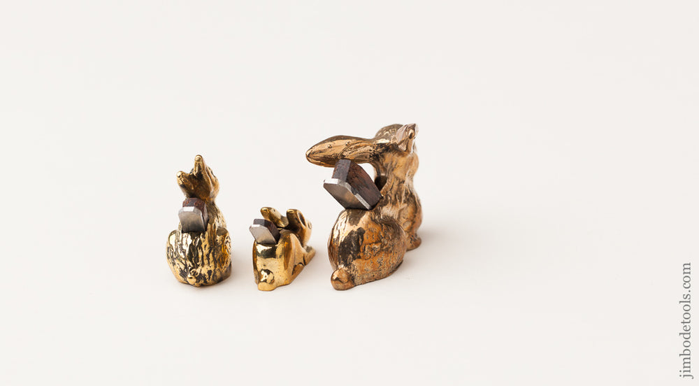 Rare! Set of All 3 PAUL HAMLER Rabbit Planes - 62376U