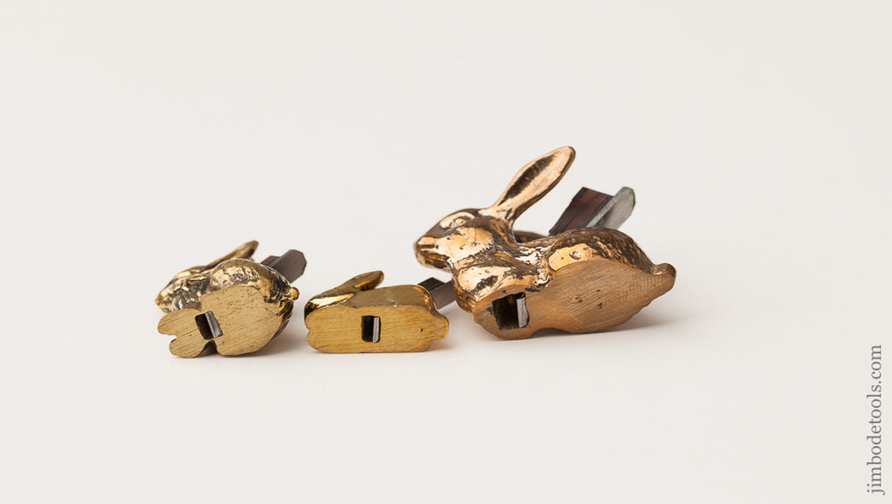 Rare! Set of All 3 PAUL HAMLER Rabbit Planes - 62376U