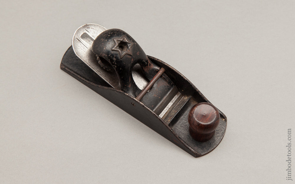 STANLEY NO. 120 Block Plane STAR CAP Type 4C circa 1880-1882 - 62517R