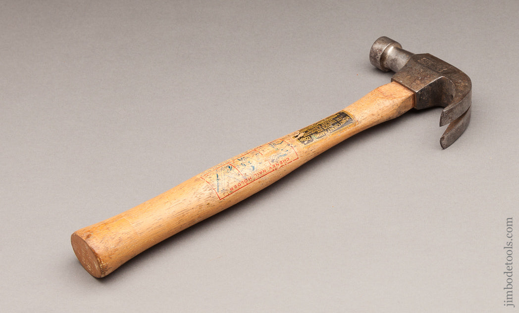 Near Mint! CHENEY Nail Holding Hammer with Decal - 62520R