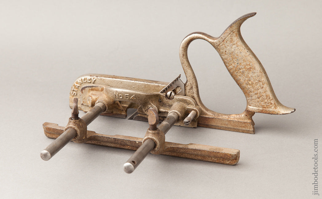 STANLEY NO. 54 Plow & Rabbet Plane with Adjustable Fence with Much of its Original Nickel circa 1937-1950 - 62562R