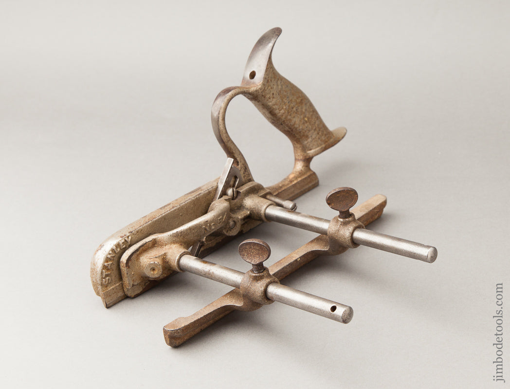 STANLEY NO. 54 Plow & Rabbet Plane with Adjustable Fence with Much of its Original Nickel circa 1937-1950 - 62562R