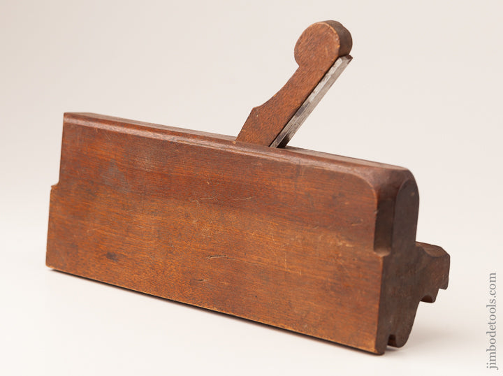 Mind-boggling! 9 1/2 inch Yellow Birch Molding Plane by JO FULLER PROVIDENCE circa 1772-1822 FINE -- 62630U
