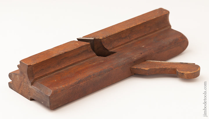 Mind-boggling! 9 1/2 inch Yellow Birch Molding Plane by JO FULLER PROVIDENCE circa 1772-1822 FINE -- 62630U