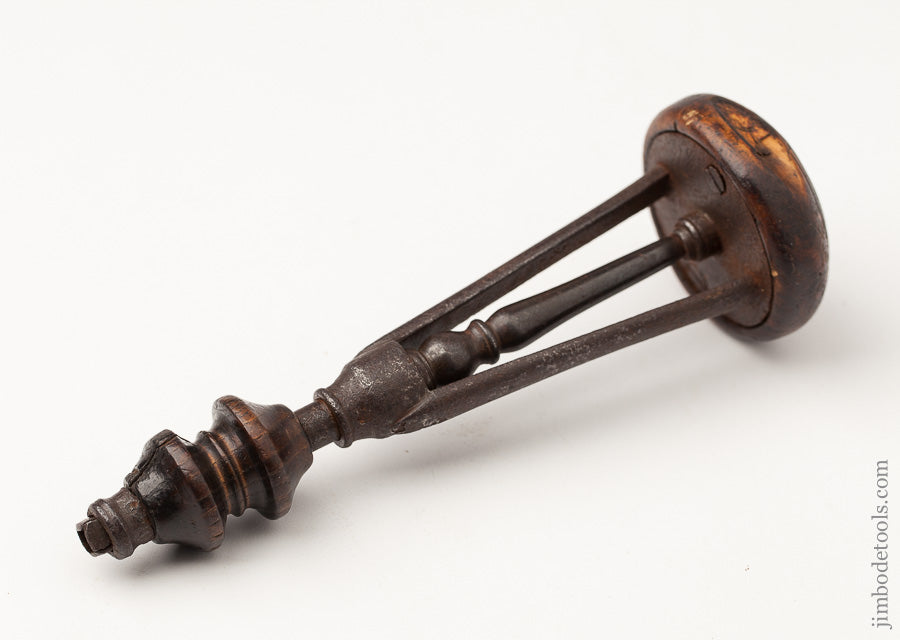 17th Century 7 1/2 inch Cage Head-Style Bow Drill - 62701U