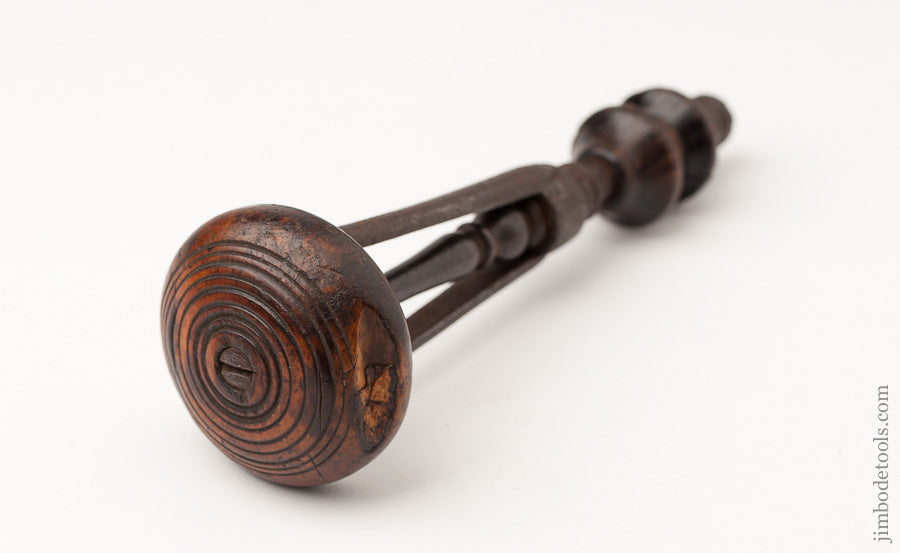 17th Century 7 1/2 inch Cage Head-Style Bow Drill - 62701U