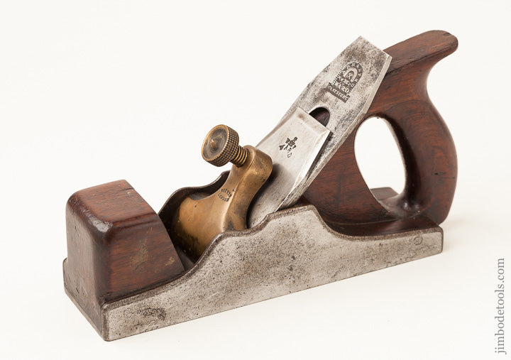 Rare! NORRIS No. 13 Pre-War Rosewood and Malleable Iron Smooth Plane - 62925
