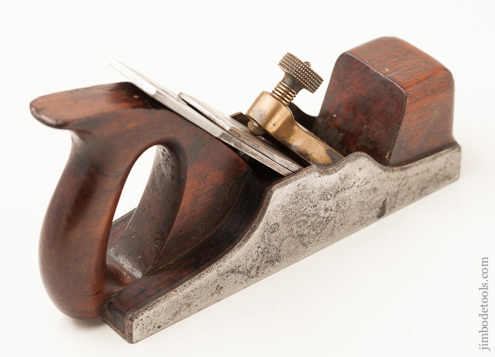 Rare! NORRIS No. 13 Pre-War Rosewood and Malleable Iron Smooth Plane - 62925