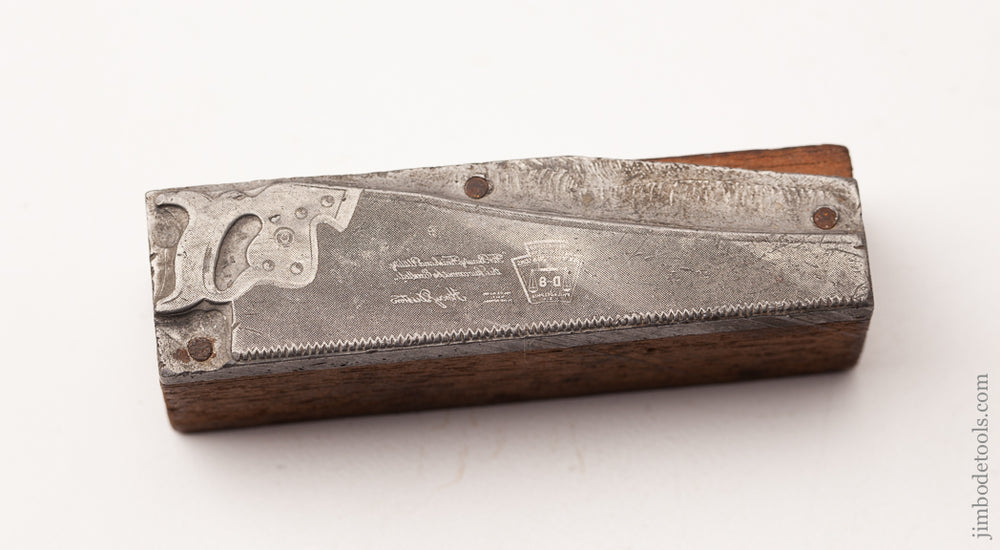 3 inch DISSTON D-8 Printing Block - 62980R