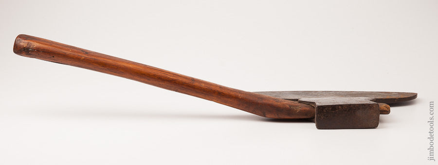 GEORGE LAREW Offset Broad Axe circa 1850 Chester County PA - 62989R