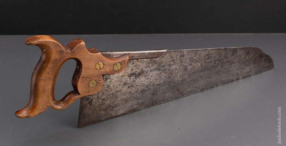 Awesome DISSTON No. 8 Half Back Saw - EXCELSIOR 95009