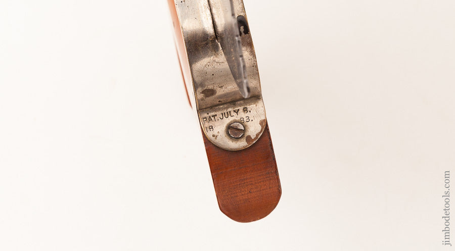 5 point 28 inch Rip WHEELER MADDEN & CLEMSON No. 8 Hand Saw with July 8, 1883 Patent Guard - 63073