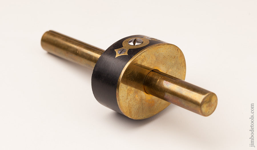 Fine 7 inch Ebony Mortise Gauge with Solid Brass Stem - 63234