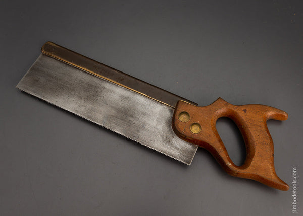 Just Sharpened WM. SYKES & CO. Brass Back Dovetail Saw Fine - 63374