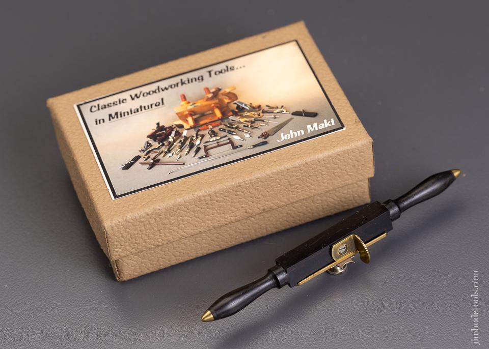 Mint Miniature 3 5/8 inch Windsor Hand Beader by JOHN MAKI 2010 in Original Box - 63559U