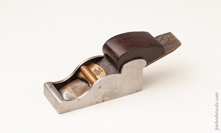 Signed H. SLATER Rosewood and Iron Chariot Plane - 63608R