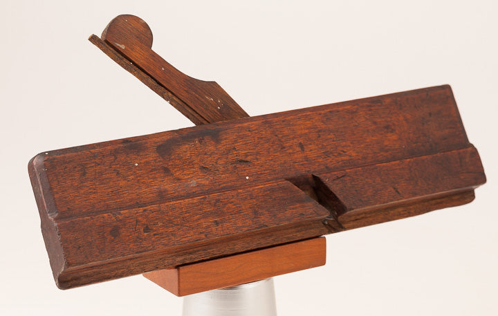 1/4 inch Side Bead 10 inch Yellow Birch Molding Plane by E. CLIFFORD circa 1772-94 New Hampshire 4 Stars **** - 63713U