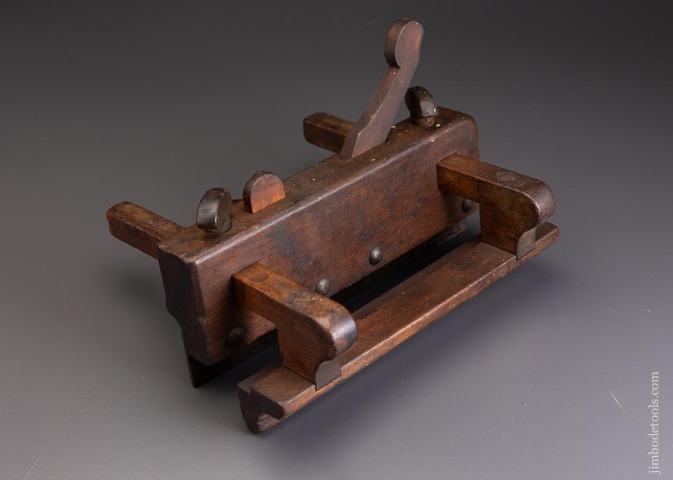 Fantastic! 18th Century Yellow Birch Plow Plane by JO, FULLER PROVIDENCE circa 1772-1822 EXTRA-FINE - 63748U