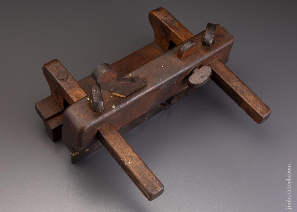Fantastic! 18th Century Yellow Birch Plow Plane by JO, FULLER PROVIDENCE circa 1772-1822 EXTRA-FINE - 63748U