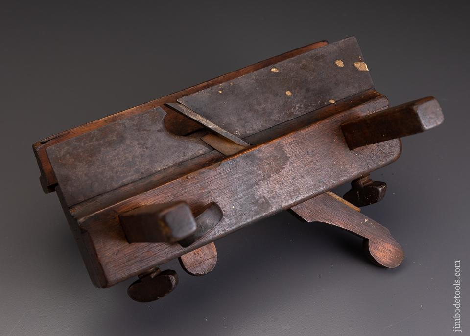 Fantastic! 18th Century Yellow Birch Plow Plane by JO, FULLER PROVIDENCE circa 1772-1822 EXTRA-FINE - 63748U