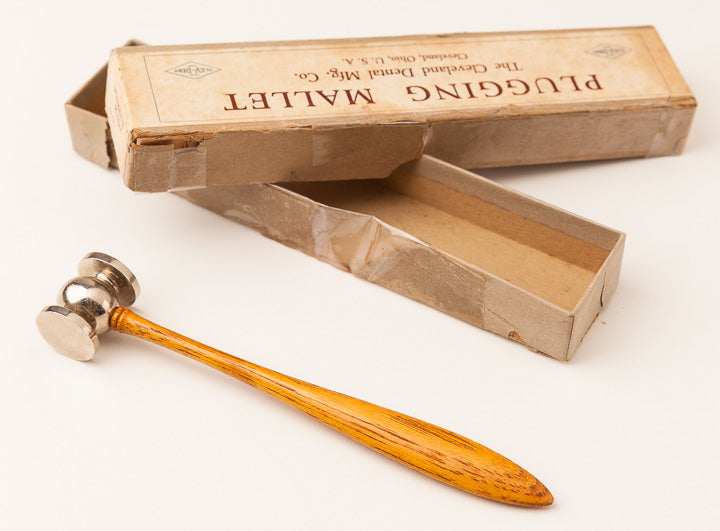 Rare! Plugging Mallet Mint In Its Original Box * 63906