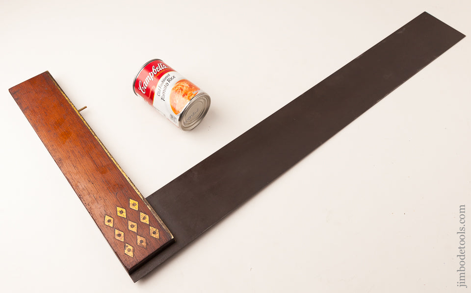Massive! 24 1/2 inch Rosewood Try Square - 63987