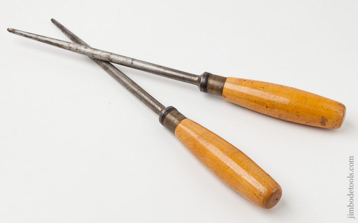 1/2 inch Boxwood Handled Draw Bore Pins by MARPLES with Decals - 64339