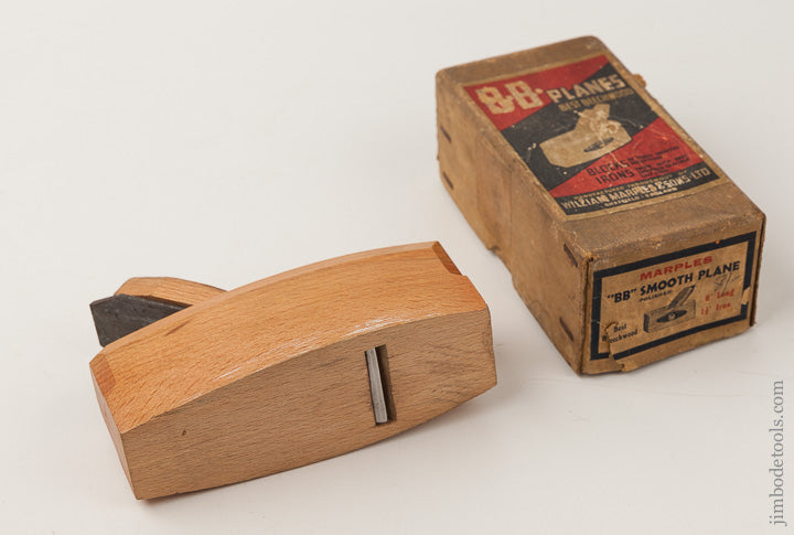 MARPLES 1 1/2 x 6 inch "BB" Smooth Plane with Decal in Original Box - 64451