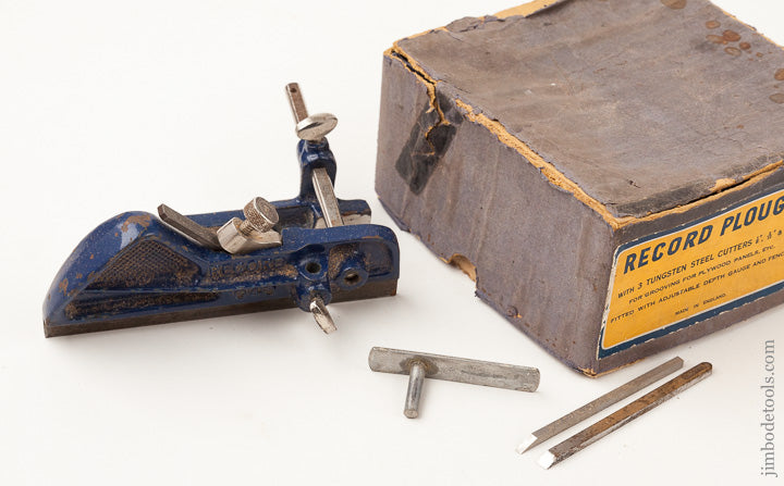 RECORD No. 040 Plough Plane 100% Complete in its Original Box - 64473