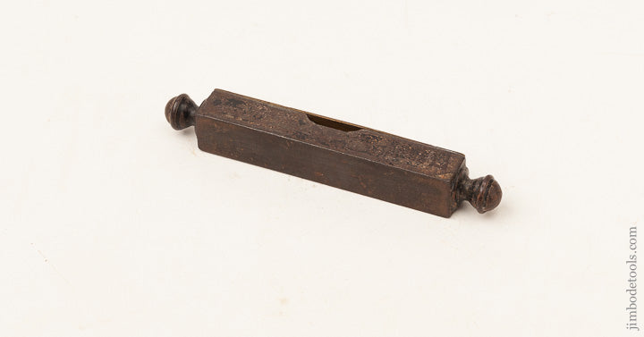 Rare DAVIS Pocket Level with Finials - 64850R