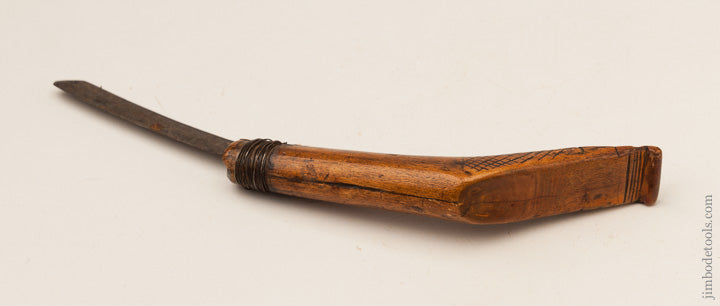 Pretty 8 inch Crooked Knife - 65298U